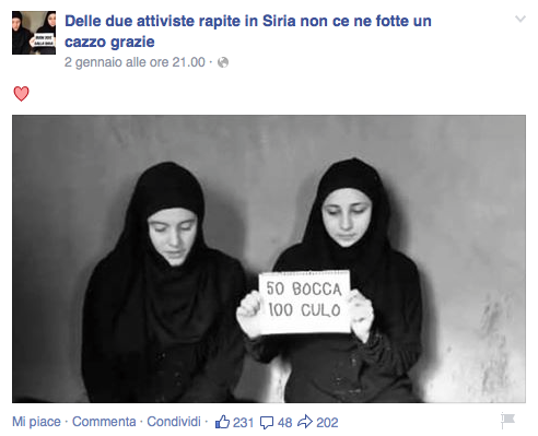 ragazze rapimento siria