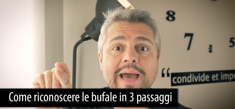 difendersi dalle bufale rudy bandiera