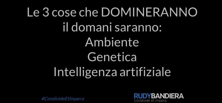 intelligenza artifiziale genetica ambiente