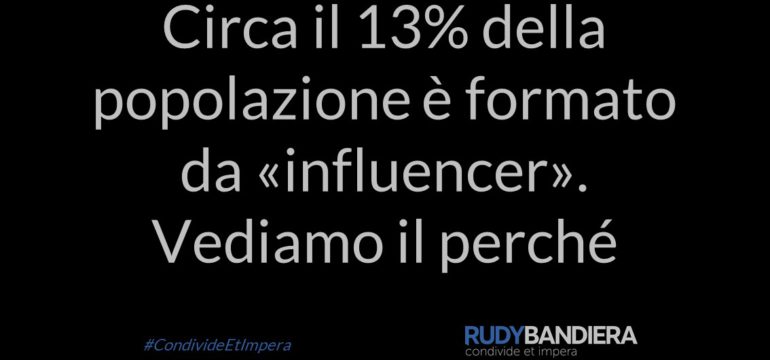 dove sono gli influencer