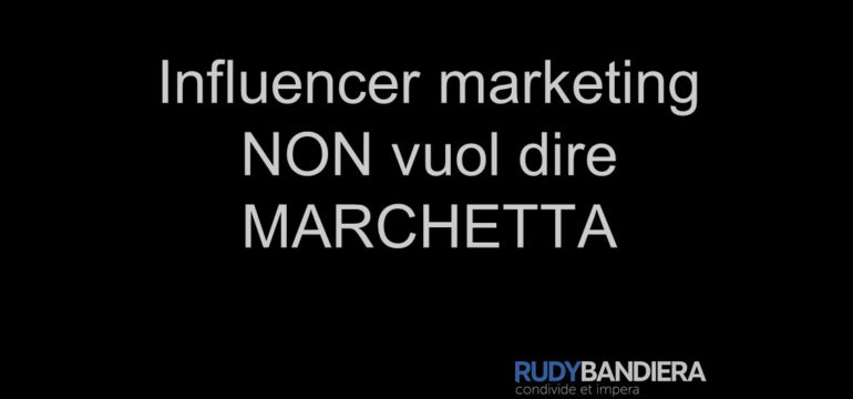 Nuove regole tra influencer e marchette