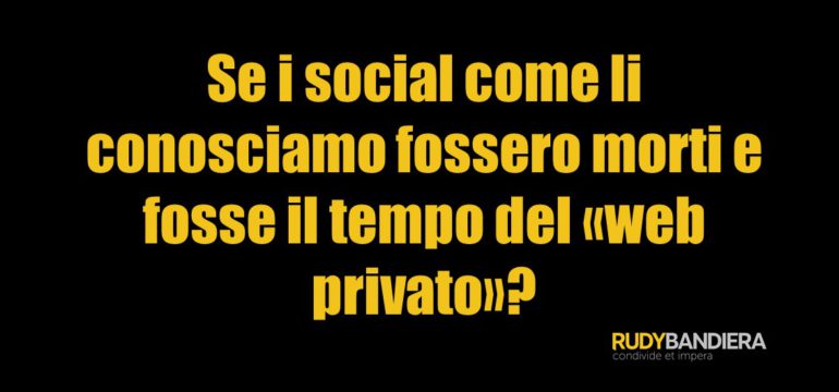 web privato
