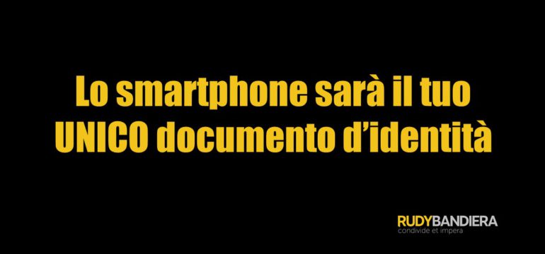 smartphone documento identità