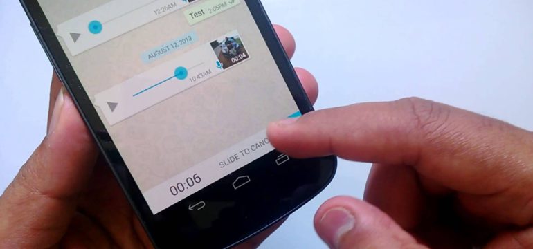 whatsapp voice notes