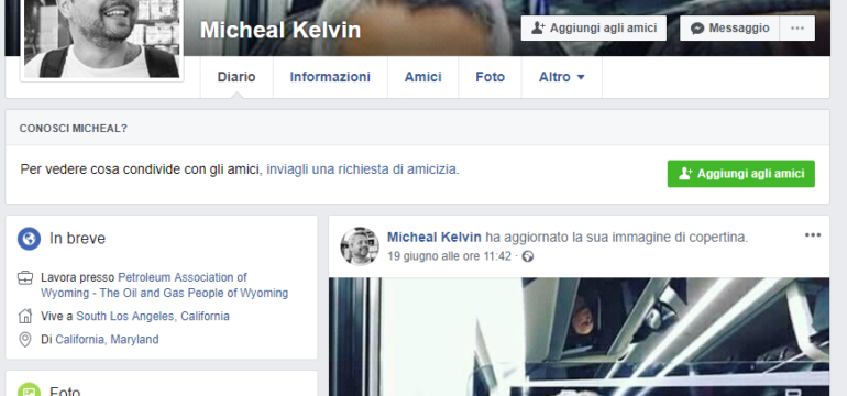 romance scam facebook ricatti sessuali