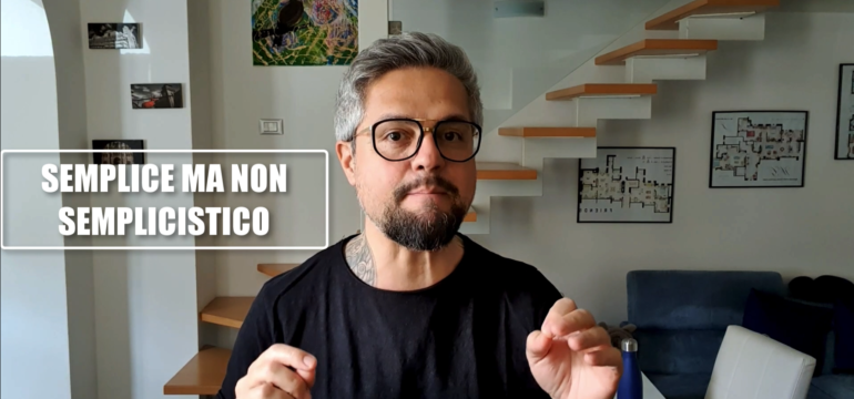 semplice non semplicistico