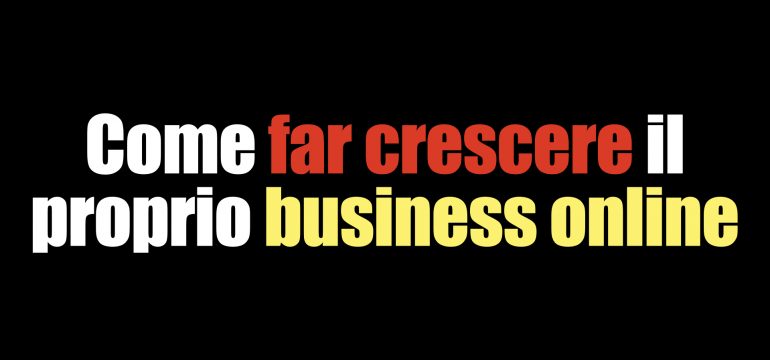 far crescere business online