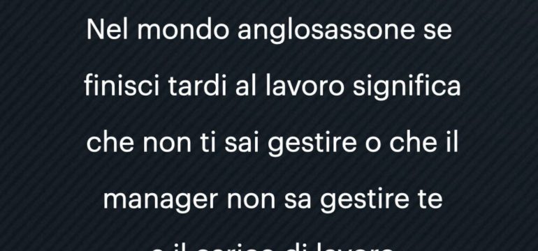 La differenza tra noi e il resto del mondo
