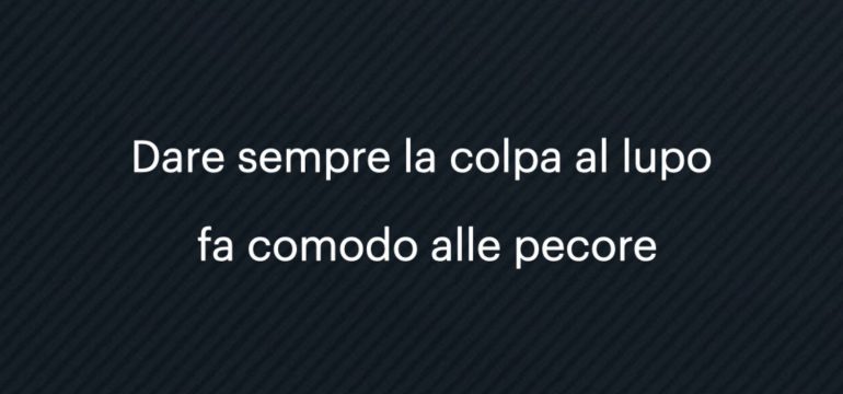 Abbiamo il dovere di educare noi stessi