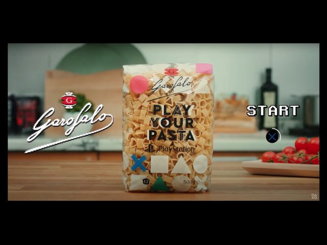 Pasta Garofalo e PlayStation: sinergia creativa