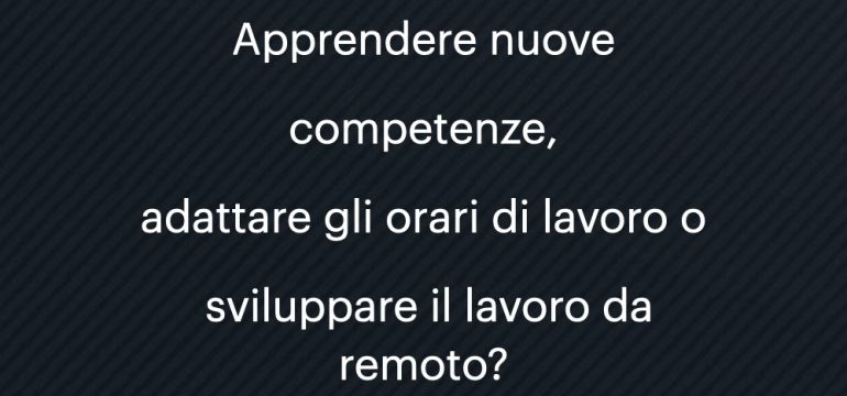 Abbiamo sempre fatto così, perché cambiare?