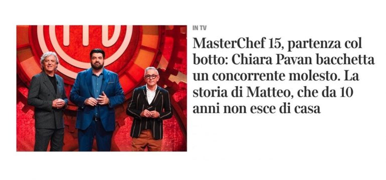 Pavan Bacchetta un concorrente molesto: facciamo una riflessione