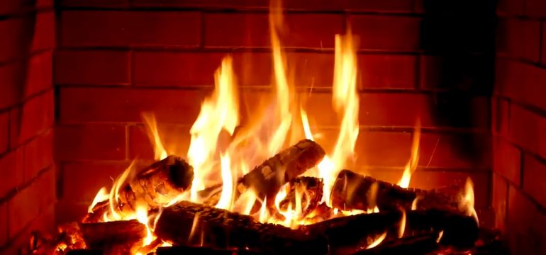 Perché stiamo guardando un caminetto invece di te?